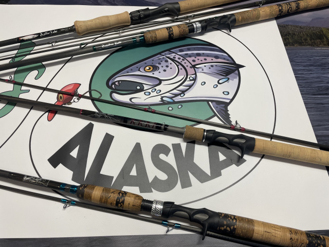 Alaska Fishing Rods, Anchorage Alaska Fishing rods, Wasilla fishing rods,  alaska custom fishing rods, Kenai River fishing rods, Alaska salmon fishing  rods